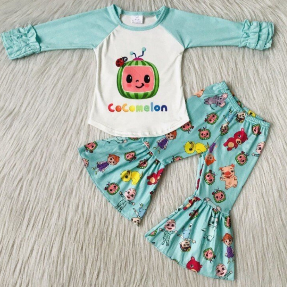 New cocomelon inspired boutique outfit 3T